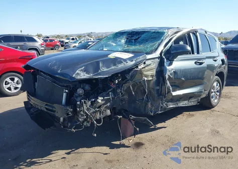 2020 Hyundai Santa Fe Se из США, поврежденный, VIN 5NMS23AD2LH259440